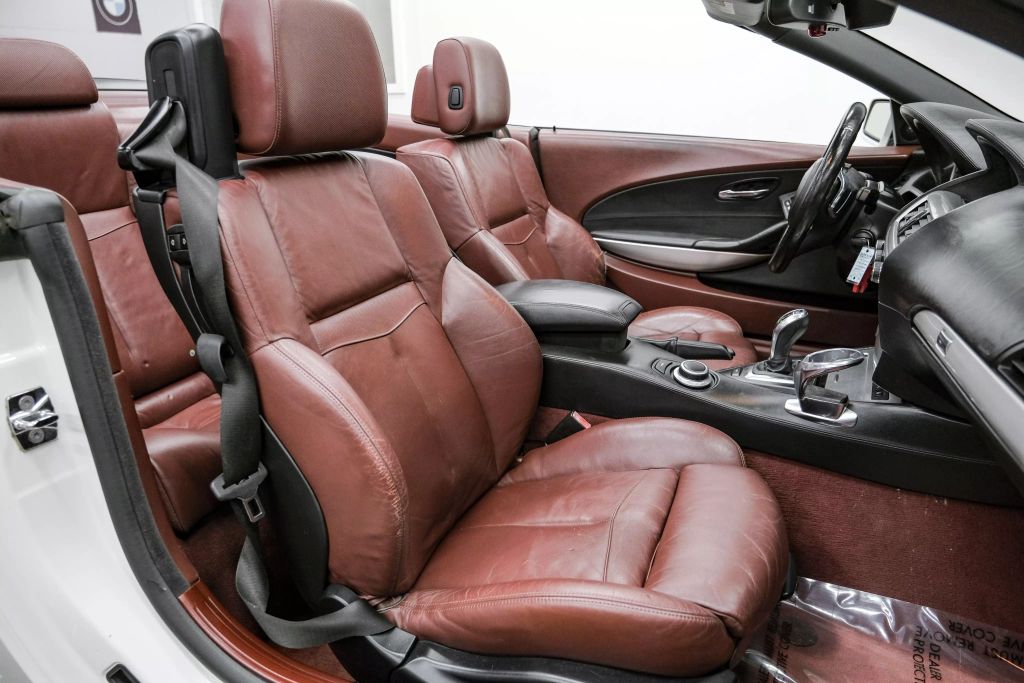 2008 BMW 6 SERIES CONVERTIBLE V8, 4.8 LITER 650I CONVERTIBLE 2D