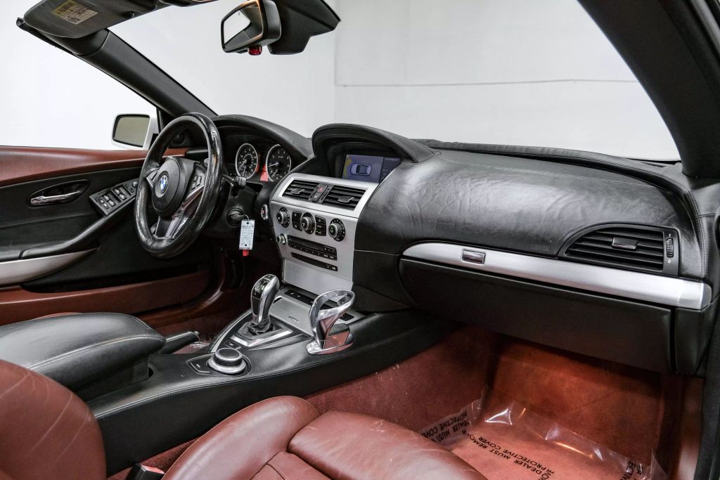 2008 BMW 6 SERIES CONVERTIBLE V8, 4.8 LITER 650I CONVERTIBLE 2D