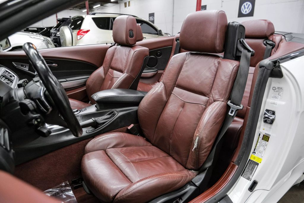 2008 BMW 6 SERIES CONVERTIBLE V8, 4.8 LITER 650I CONVERTIBLE 2D