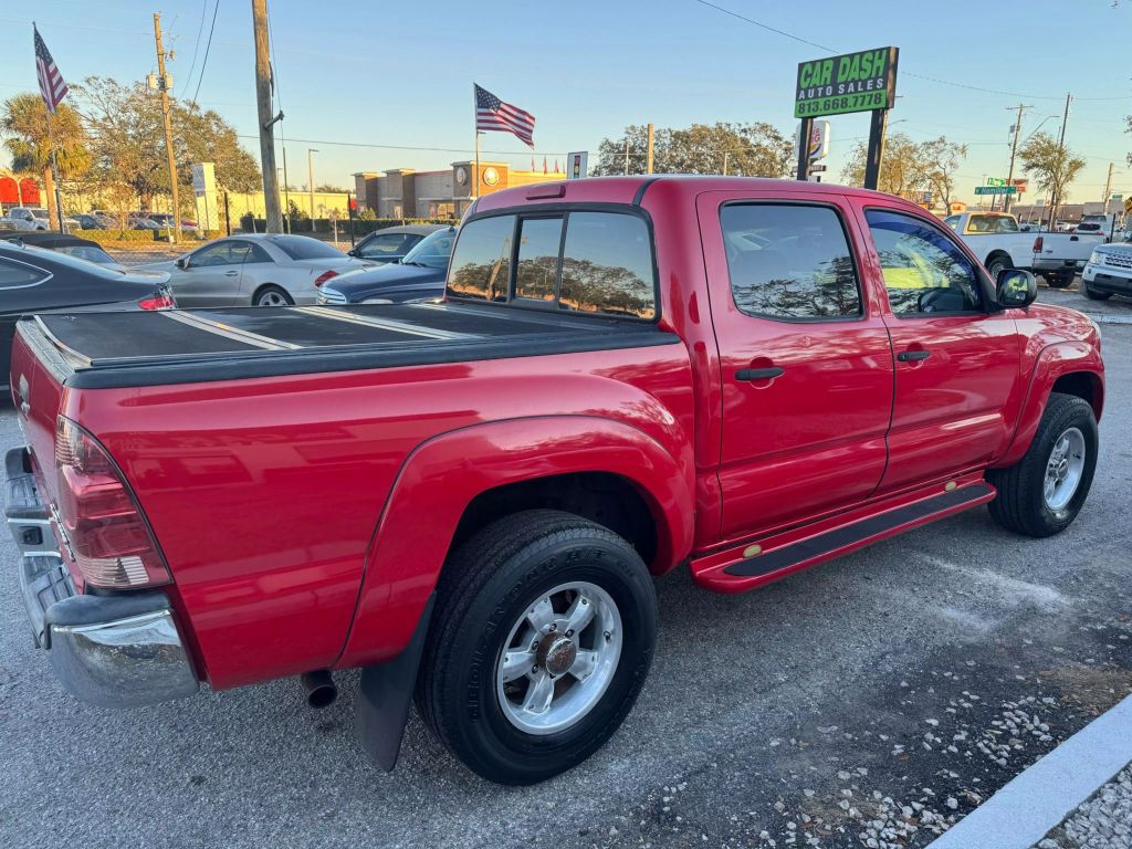 2008 TOYOTA TACOMA DOUBLE CAB PICKUP V6, 4.0 LITER PRERUNNER PICKUP 4D 5 FT
