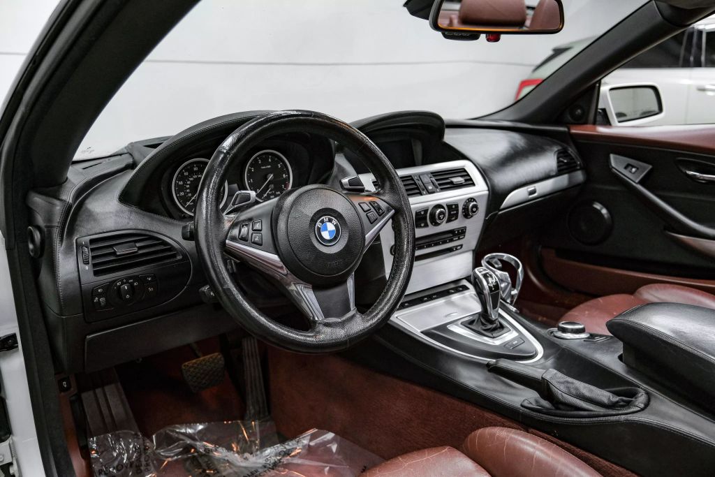 2008 BMW 6 SERIES CONVERTIBLE V8, 4.8 LITER 650I CONVERTIBLE 2D