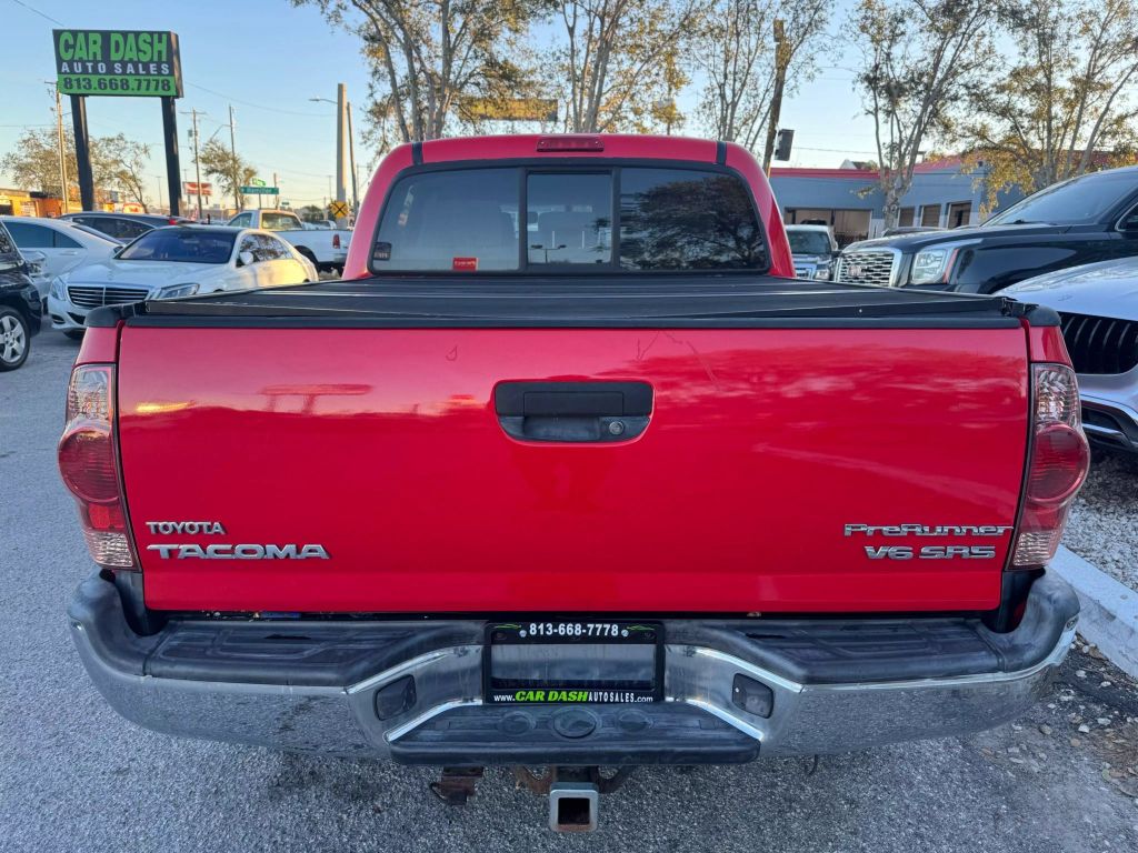 2008 TOYOTA TACOMA DOUBLE CAB PICKUP V6, 4.0 LITER PRERUNNER PICKUP 4D 5 FT