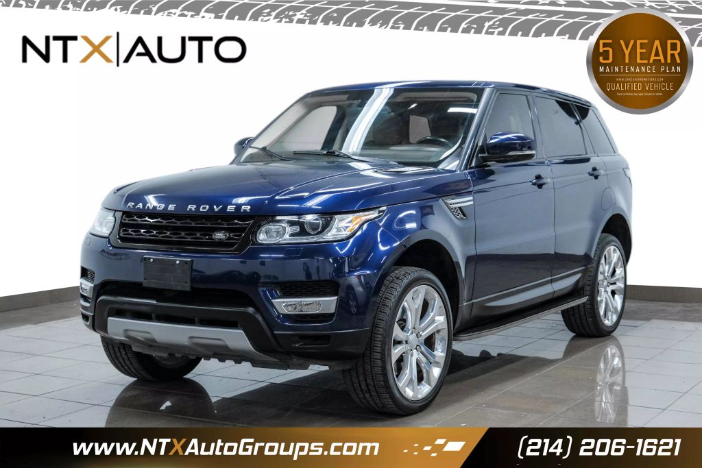 2015 LAND ROVER RANGE ROVER SPORT SUV V6, SUPERCHARGED, 3.0L HSE SPORT UTILITY 4D