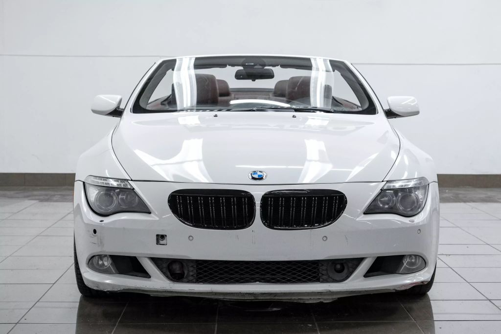 2008 BMW 6 SERIES CONVERTIBLE V8, 4.8 LITER 650I CONVERTIBLE 2D
