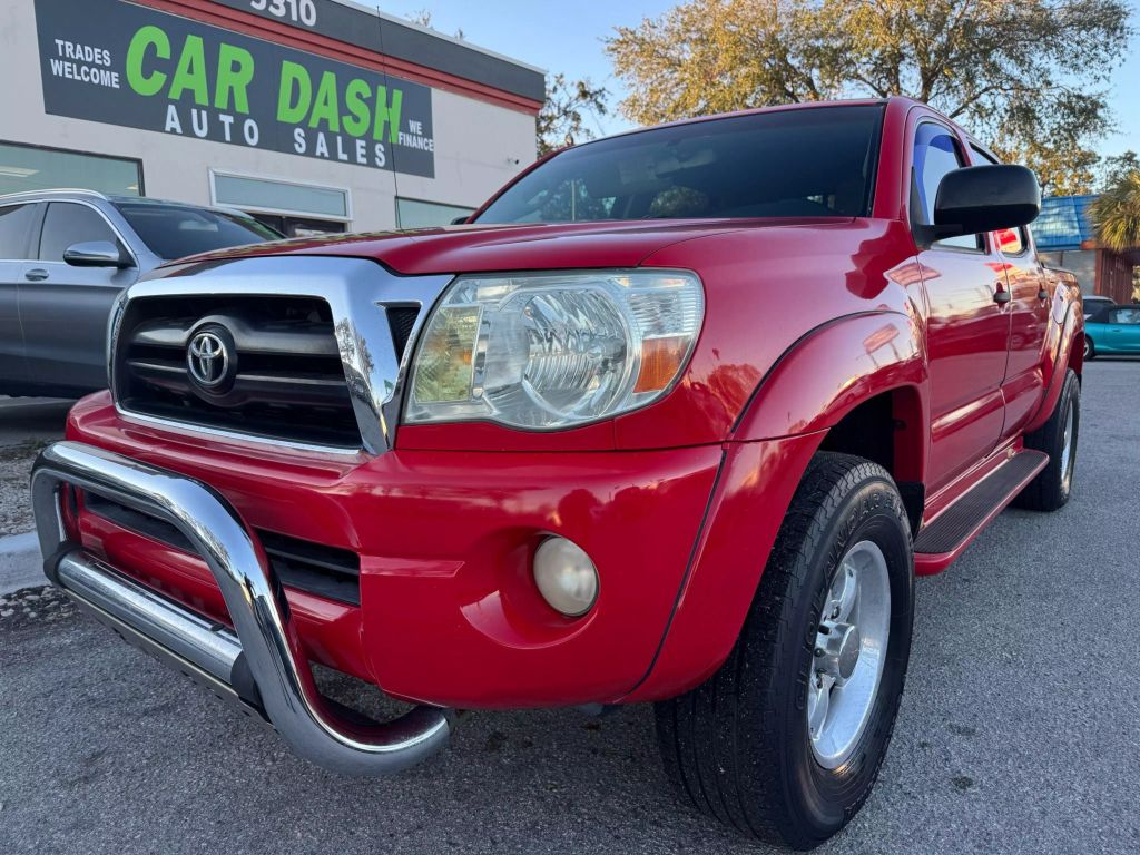 2008 TOYOTA TACOMA DOUBLE CAB PICKUP V6, 4.0 LITER PRERUNNER PICKUP 4D 5 FT