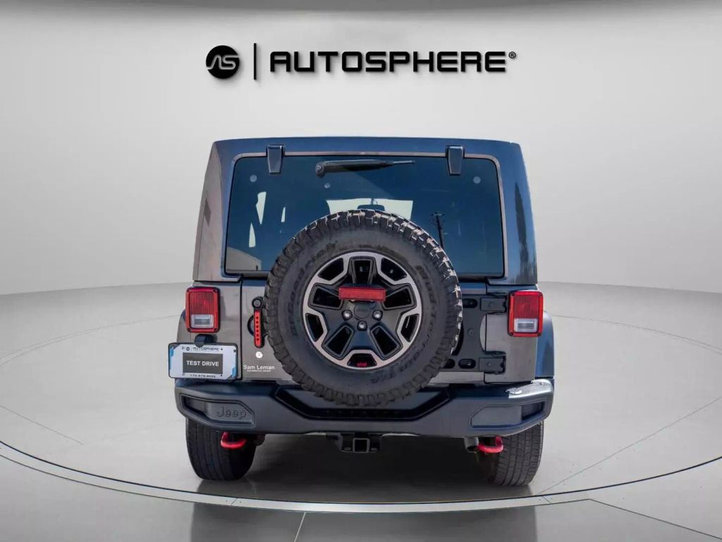 2017 JEEP WRANGLER UNLIMITED SUV V6, 3.6 LITER RUBICON HARD ROCK SPORT UTILITY 4D