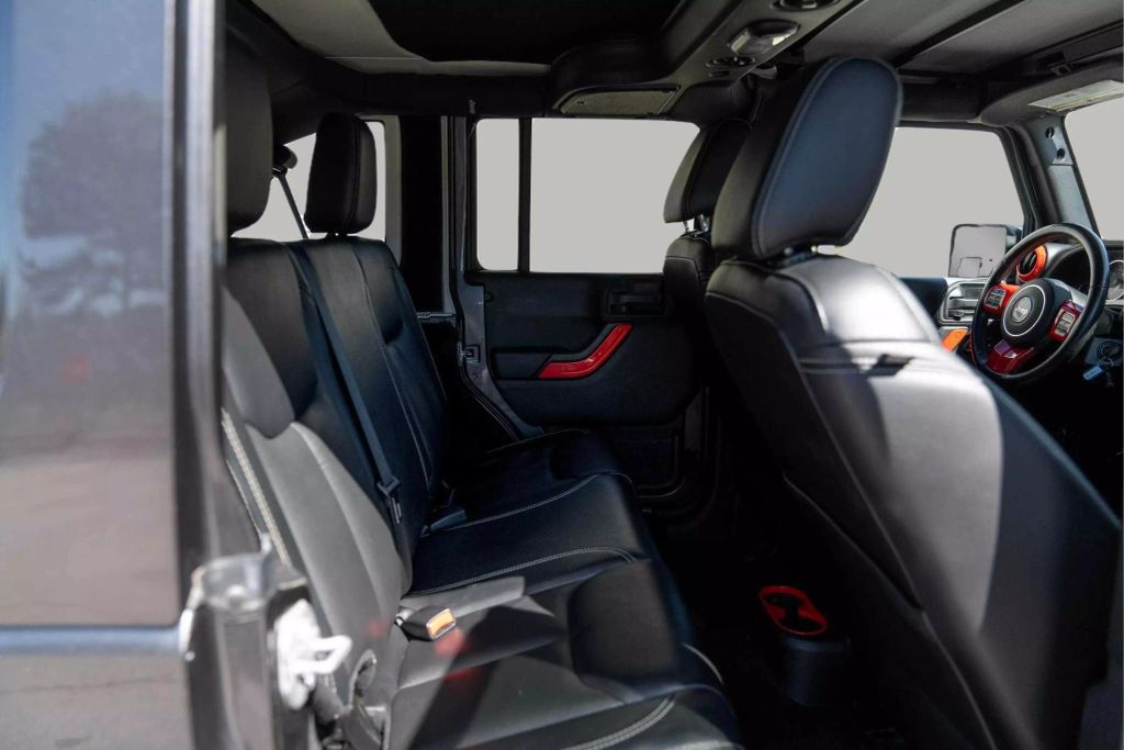 2017 JEEP WRANGLER UNLIMITED SUV V6, 3.6 LITER RUBICON HARD ROCK SPORT UTILITY 4D