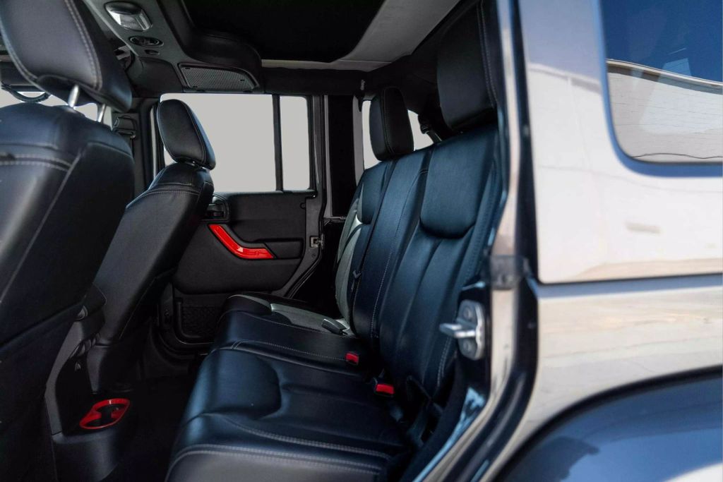 2017 JEEP WRANGLER UNLIMITED SUV V6, 3.6 LITER RUBICON HARD ROCK SPORT UTILITY 4D