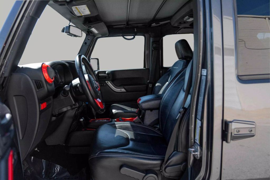 2017 JEEP WRANGLER UNLIMITED SUV V6, 3.6 LITER RUBICON HARD ROCK SPORT UTILITY 4D