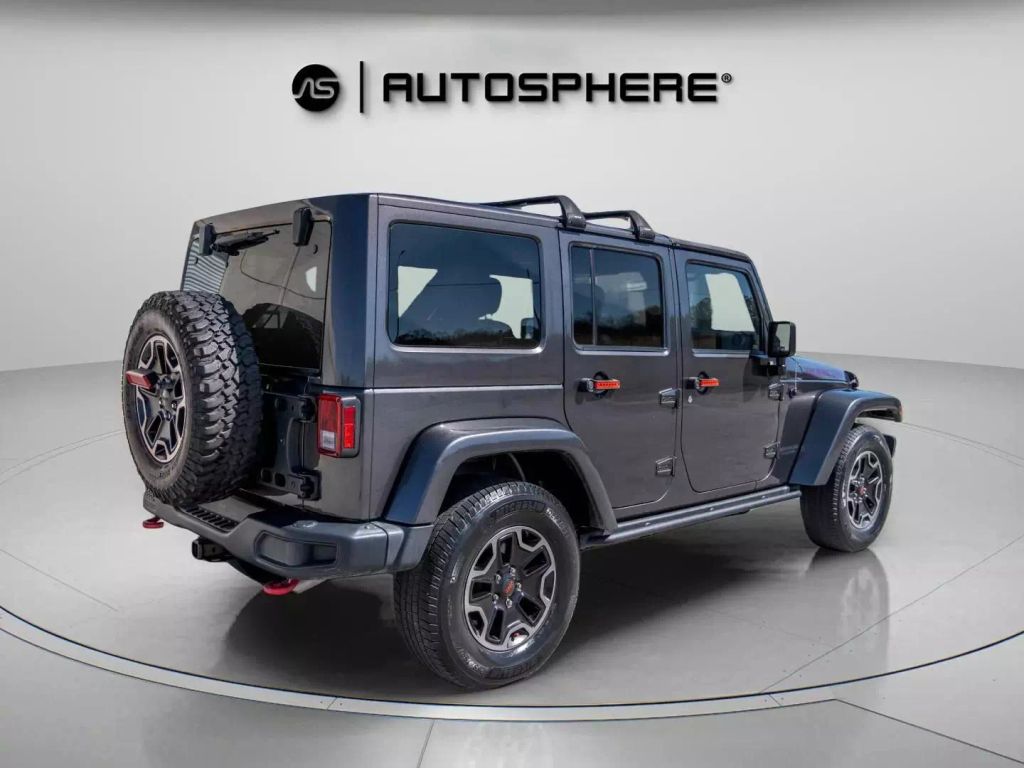 2017 JEEP WRANGLER UNLIMITED SUV V6, 3.6 LITER RUBICON HARD ROCK SPORT UTILITY 4D
