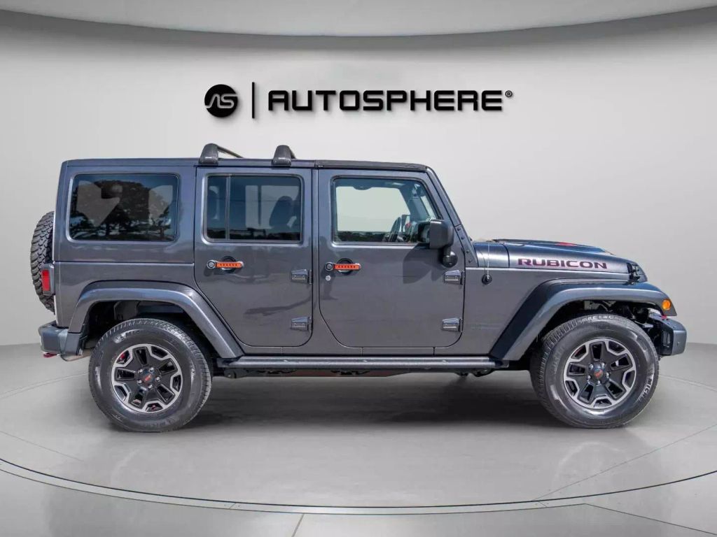 2017 JEEP WRANGLER UNLIMITED SUV V6, 3.6 LITER RUBICON HARD ROCK SPORT UTILITY 4D