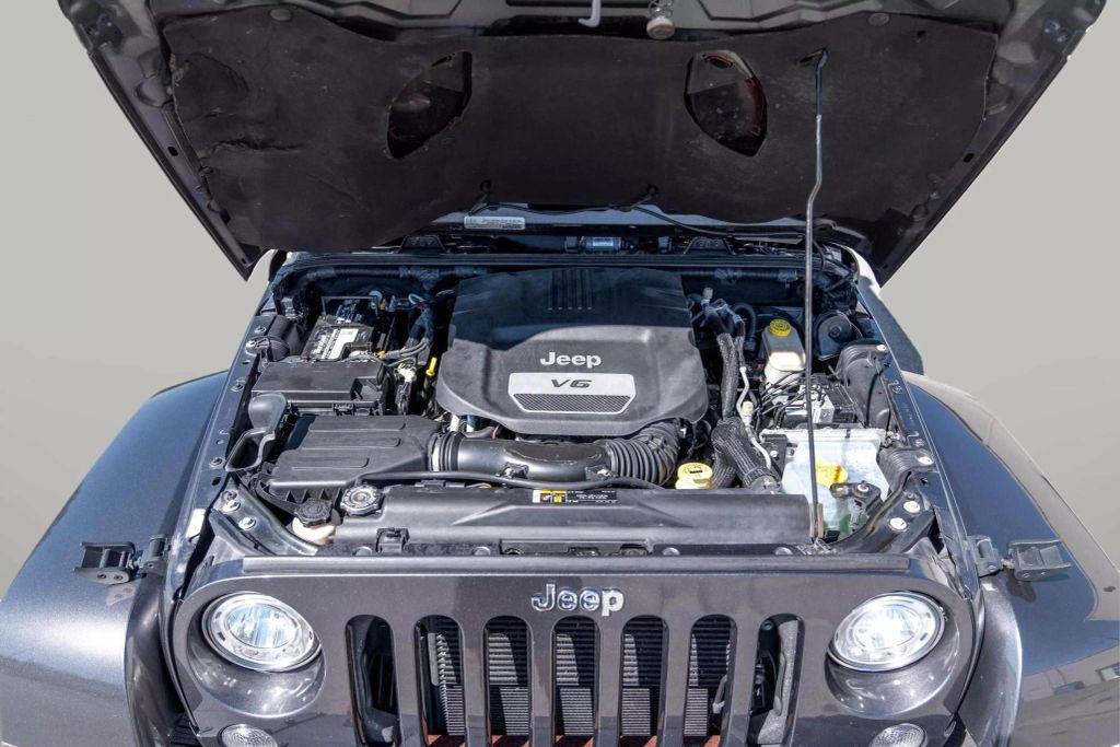 2017 JEEP WRANGLER UNLIMITED SUV V6, 3.6 LITER RUBICON HARD ROCK SPORT UTILITY 4D