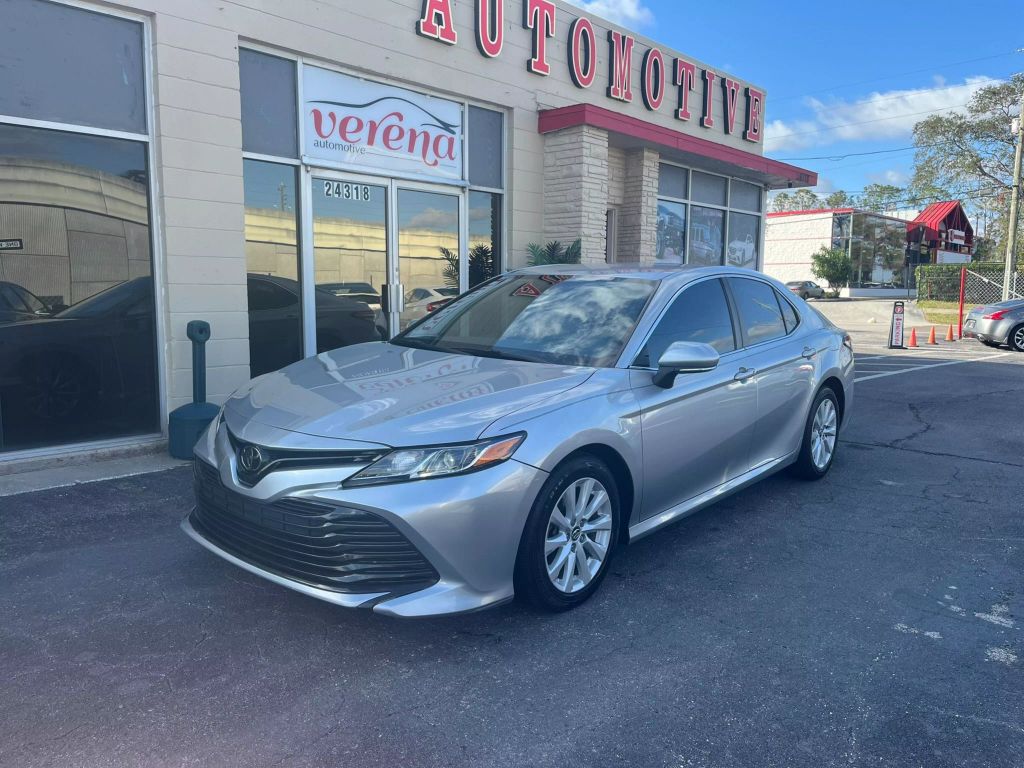 Used 2018 Toyota Camry LE with VIN 4T1B11HK3JU573501 for sale in Clearwater, FL