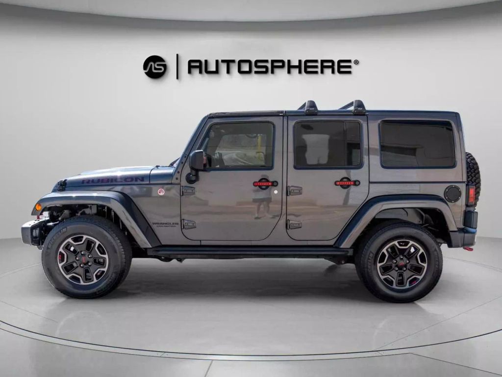 2017 JEEP WRANGLER UNLIMITED SUV V6, 3.6 LITER RUBICON HARD ROCK SPORT UTILITY 4D
