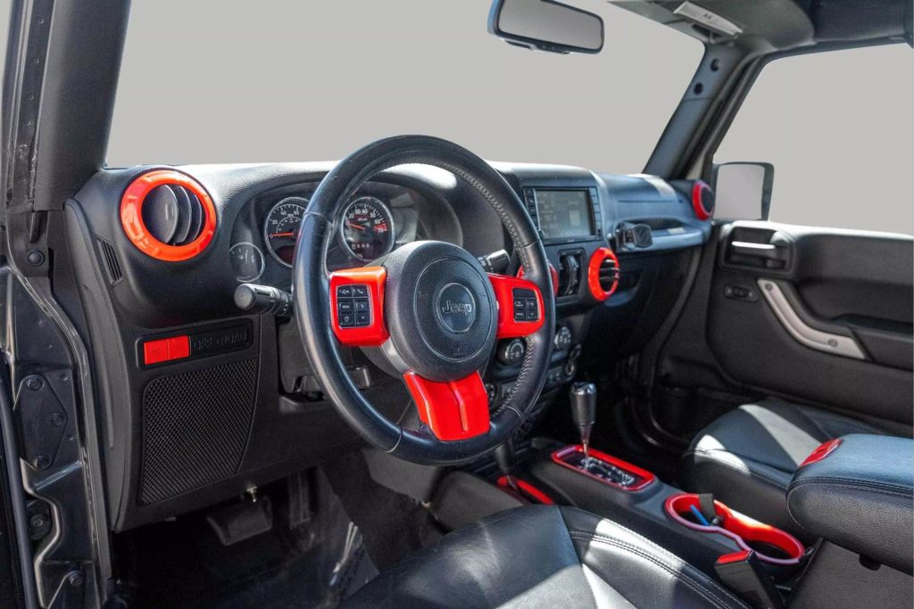 2017 JEEP WRANGLER UNLIMITED SUV V6, 3.6 LITER RUBICON HARD ROCK SPORT UTILITY 4D