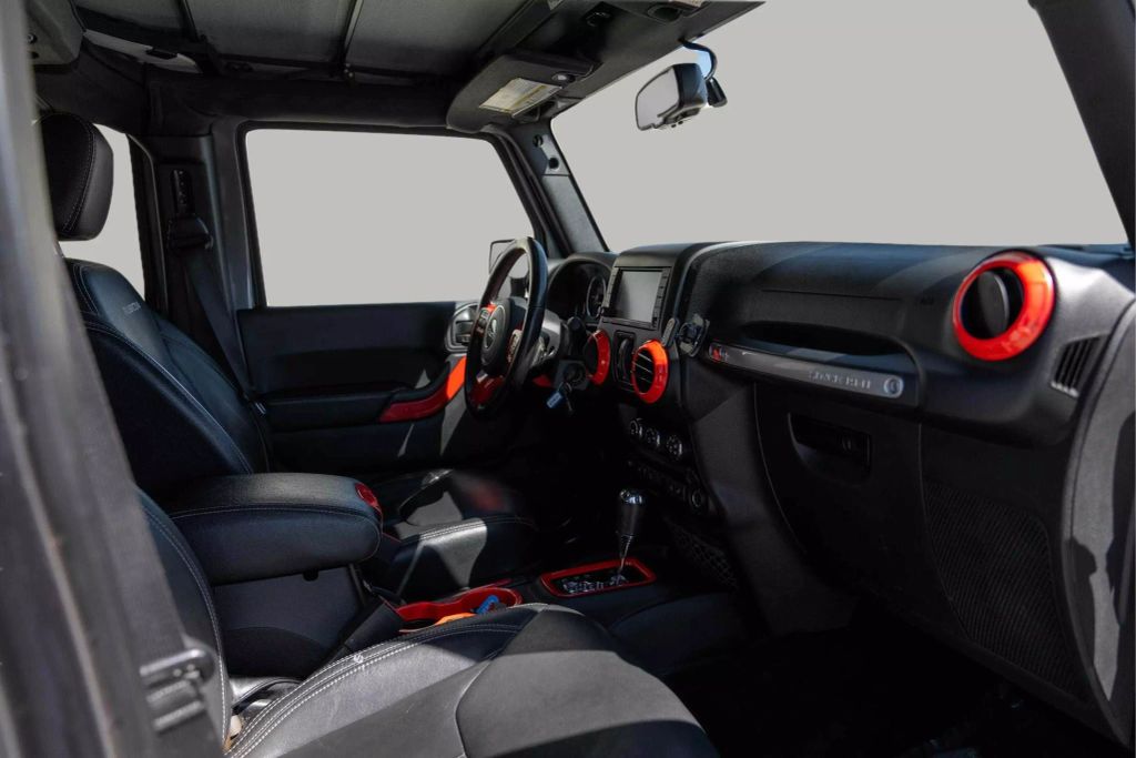 2017 JEEP WRANGLER UNLIMITED SUV V6, 3.6 LITER RUBICON HARD ROCK SPORT UTILITY 4D
