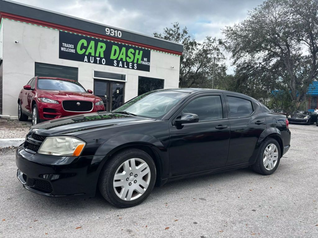 2014 DODGE AVENGER SEDAN 4-CYL, PZEV, 2.4 LITER SE SEDAN 4D
