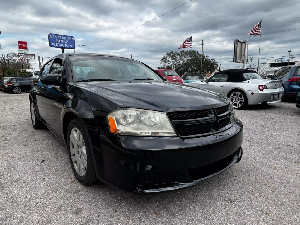 2014 DODGE AVENGER SEDAN 4-CYL, PZEV, 2.4 LITER SE SEDAN 4D