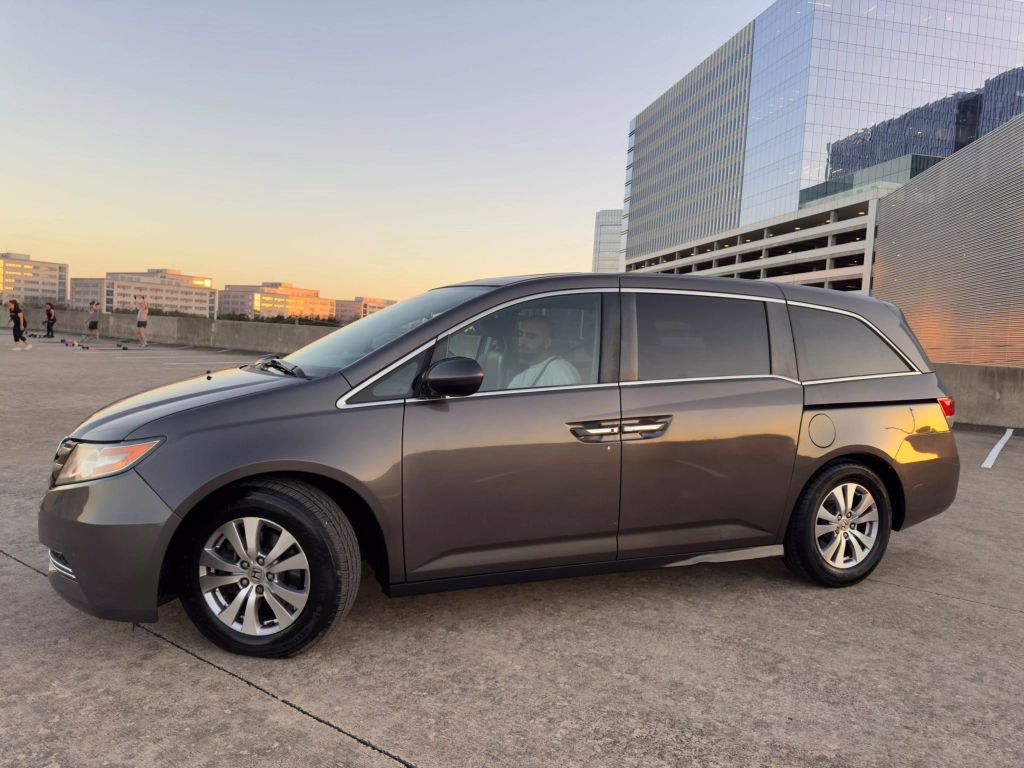 Used 2015 Honda Odyssey EX-L with VIN 5FNRL5H63FB029846 for sale in Austin, TX