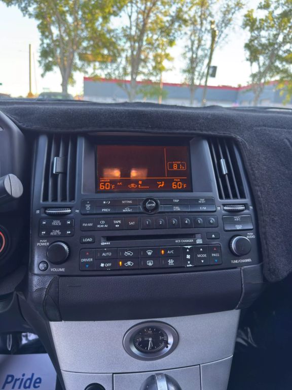 2004 INFINITI FX SUV V6, 3.5 LITER FX35 SPORT UTILITY 4D