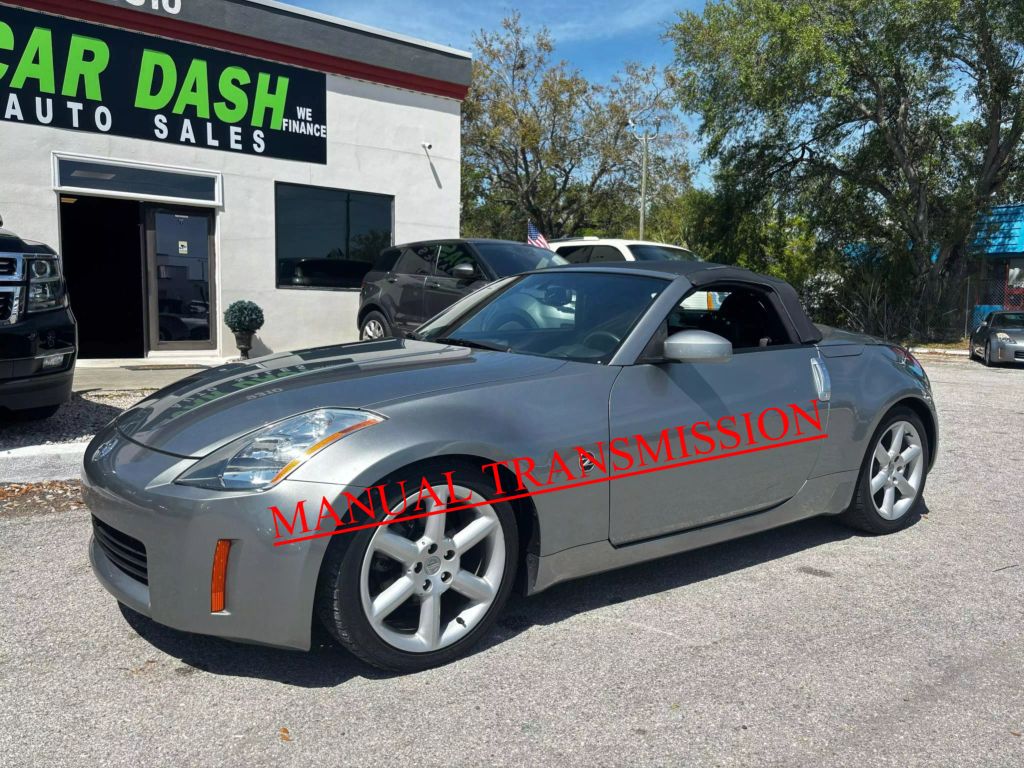 2004 NISSAN 350Z CONVERTIBLE V6, 3.5 LITER TOURING ROADSTER 2D