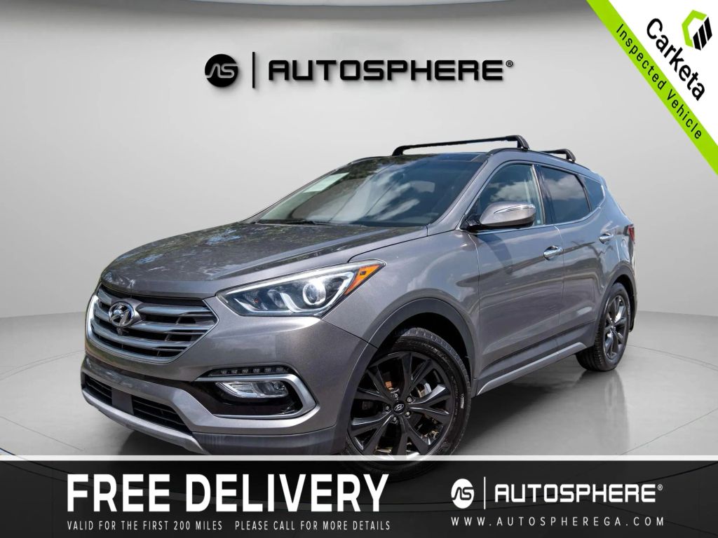 2018 HYUNDAI SANTA FE SPORT SUV 4-CYL, TURBO, GDI, 2.0 LITER 2.0T ULTIMATE SPORT UTILITY 4D
