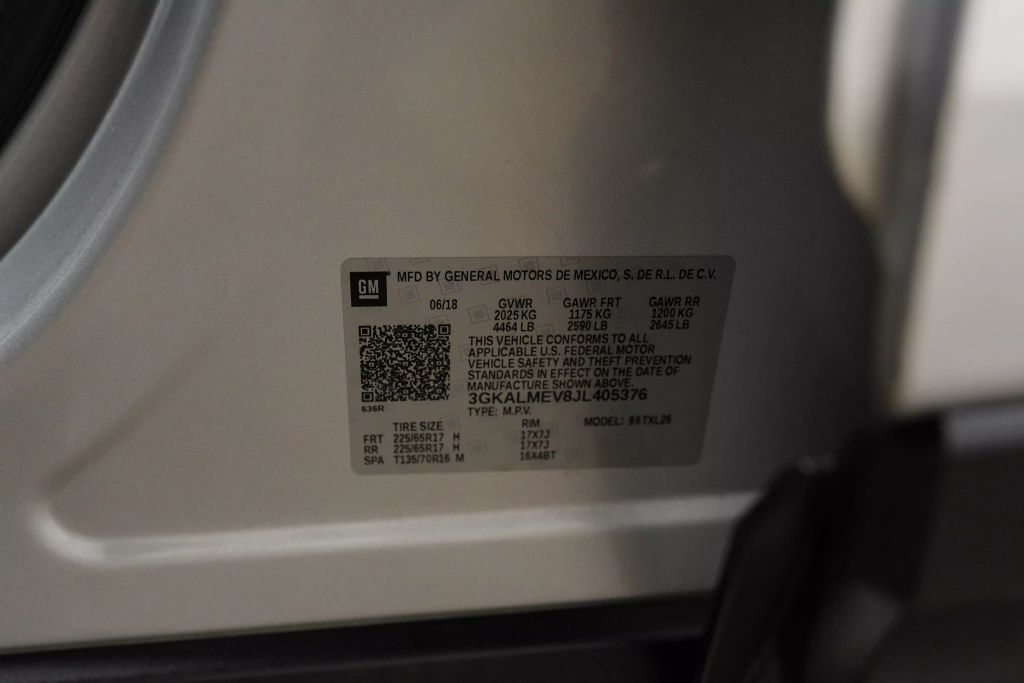 2018 GMC TERRAIN SUV 4-CYL, 1.5 LITER SLE SPORT UTILITY 4D
