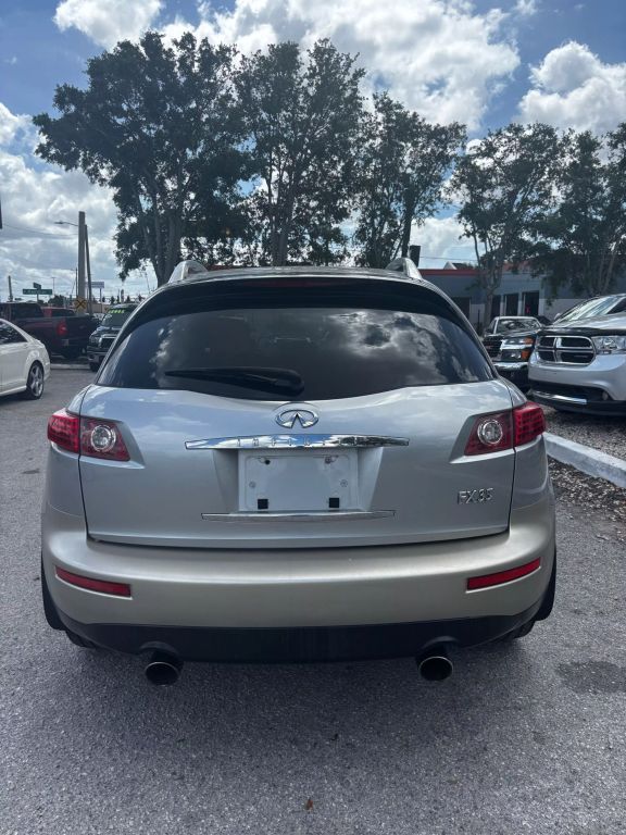 2004 INFINITI FX SUV V6, 3.5 LITER FX35 SPORT UTILITY 4D