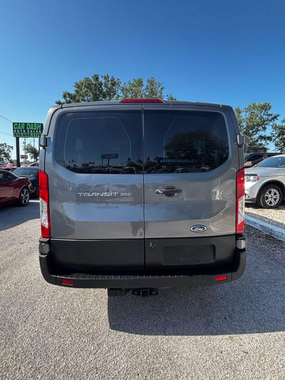 2022 FORD TRANSIT 350 PASSENGER VAN PASSENGER V6, FLEX FUEL, 3.5 LITER XL W/LOW ROOF VAN 3D