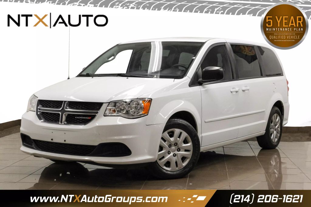 2017 DODGE GRAND CARAVAN PASSENGER PASSENGER V6, FLEX FUEL, 3.6 LITER SE MINIVAN 4D