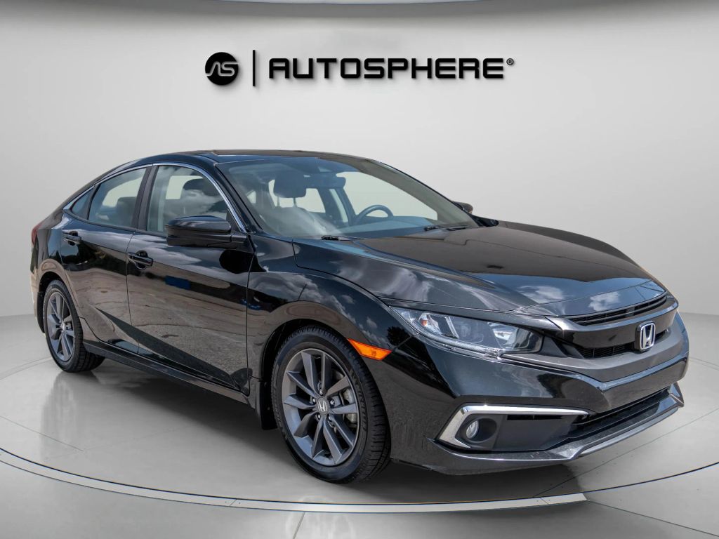 2021 HONDA CIVIC SEDAN 4-CYL, TURBO, 1.5 LITER EX-L SEDAN 4D