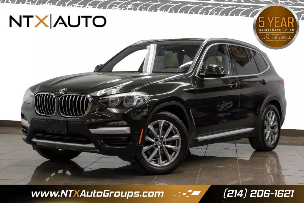 2019 BMW X3 SUV 4-CYL, TURBO, 2.0 LITER SDRIVE30I SPORT UTILITY 4D