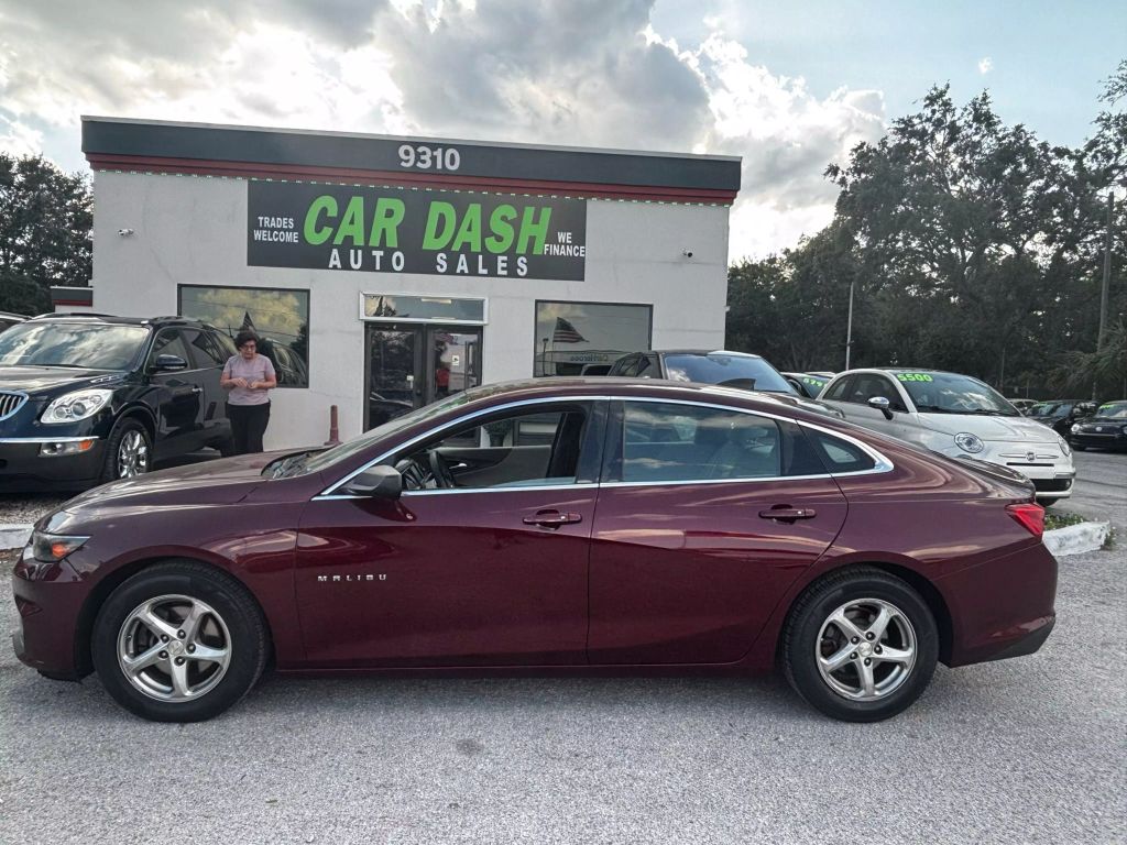 2016 CHEVROLET MALIBU SEDAN 4-CYL, TURBO, 1.5 LITER LS SEDAN 4D