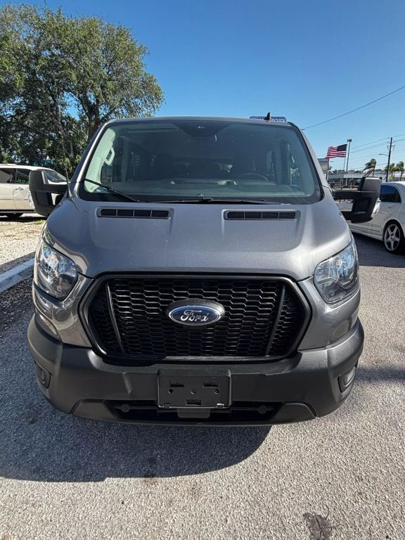 2022 FORD TRANSIT 350 PASSENGER VAN PASSENGER V6, FLEX FUEL, 3.5 LITER XL W/LOW ROOF VAN 3D