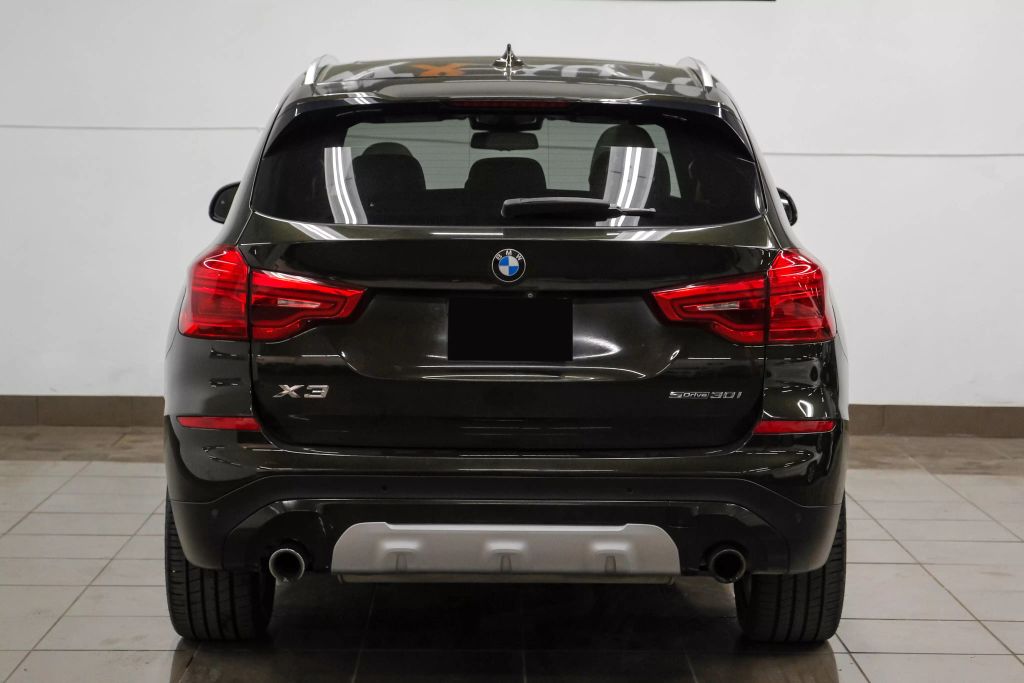 2019 BMW X3 SUV 4-CYL, TURBO, 2.0 LITER SDRIVE30I SPORT UTILITY 4D