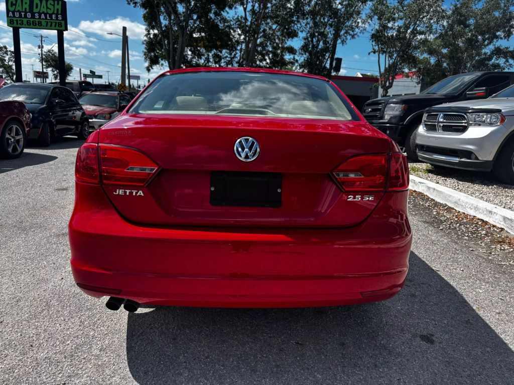 2012 VOLKSWAGEN JETTA SEDAN 5-CYL, PZEV, 2.5 LITER 2.5L SE SEDAN 4D
