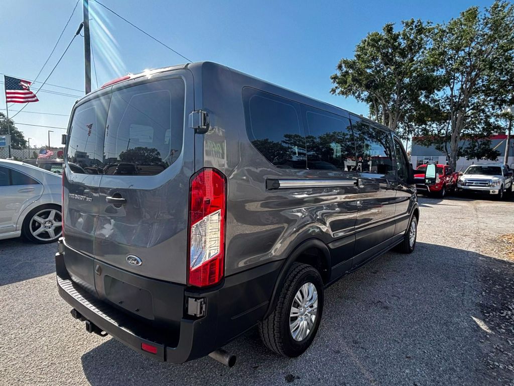 2022 FORD TRANSIT 350 PASSENGER VAN PASSENGER V6, FLEX FUEL, 3.5 LITER XL W/LOW ROOF VAN 3D