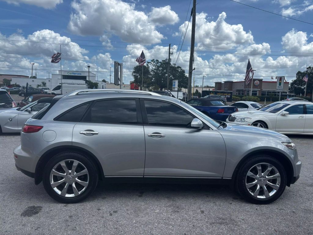 2004 INFINITI FX SUV V6, 3.5 LITER FX35 SPORT UTILITY 4D