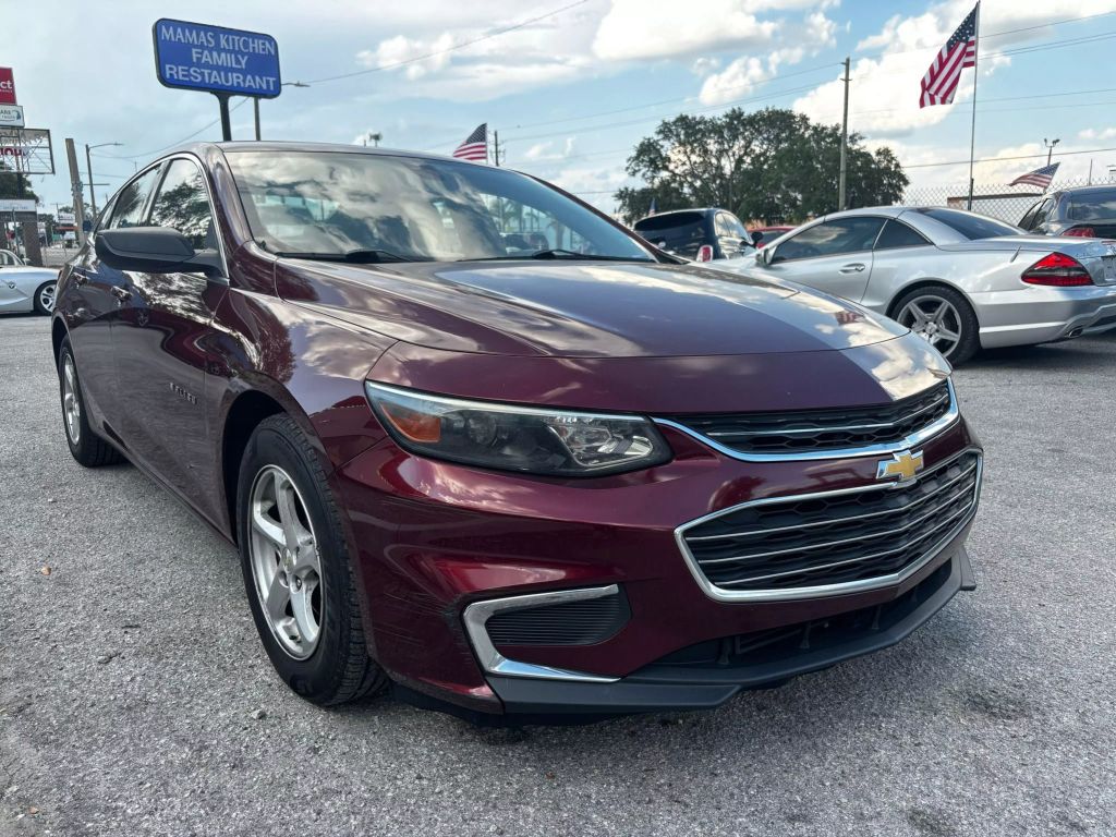 2016 CHEVROLET MALIBU SEDAN 4-CYL, TURBO, 1.5 LITER LS SEDAN 4D