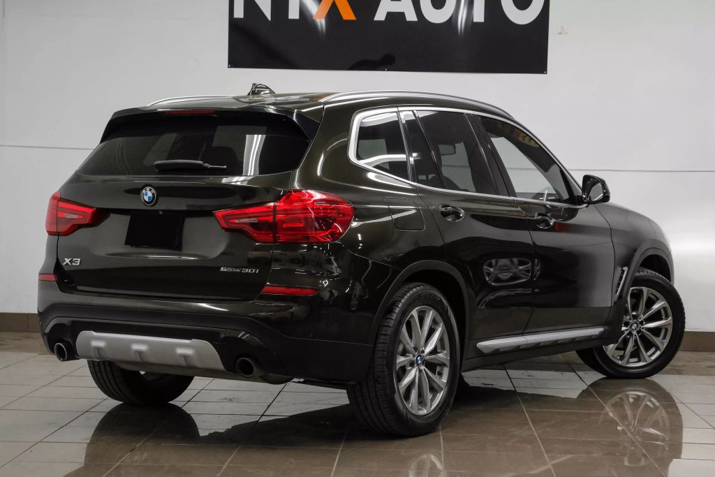 2019 BMW X3 SUV 4-CYL, TURBO, 2.0 LITER SDRIVE30I SPORT UTILITY 4D