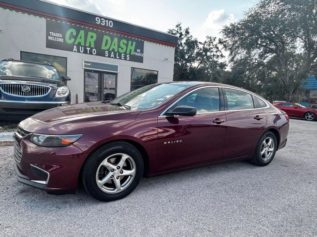2016 CHEVROLET MALIBU SEDAN 4-CYL, TURBO, 1.5 LITER LS SEDAN 4D