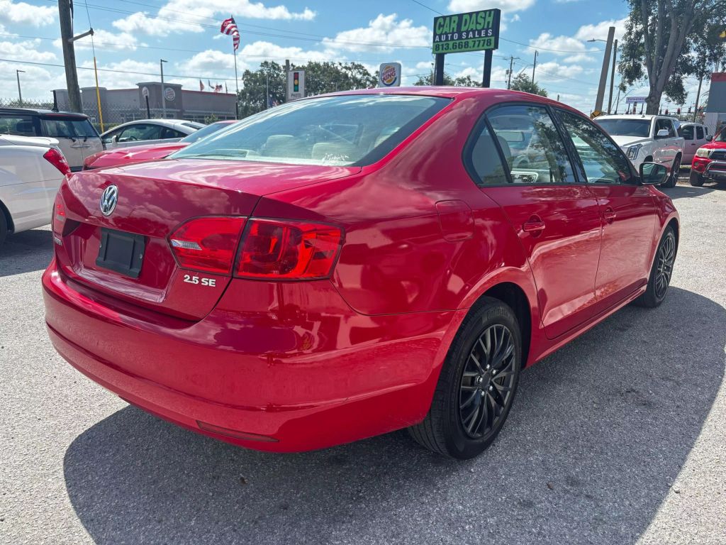 2012 VOLKSWAGEN JETTA SEDAN 5-CYL, PZEV, 2.5 LITER 2.5L SE SEDAN 4D