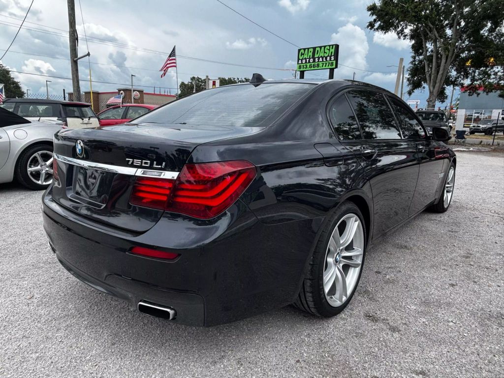 2013 BMW 7 SERIES SEDAN V8, TWIN TURBO, 4.4 LITER 750LI SEDAN 4D