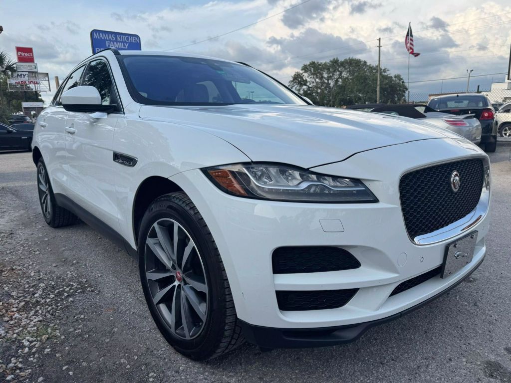 2018 JAGUAR F-PACE SUV 4-CYL, TURBO DSL, 2.0L 20D PRESTIGE SPORT UTILITY 4D