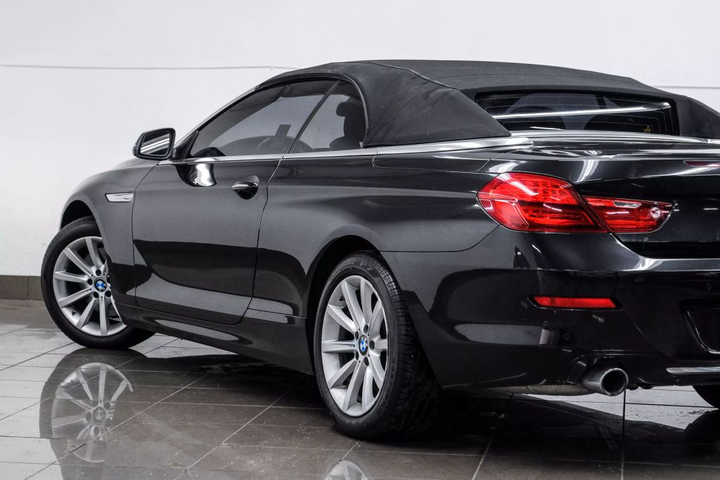 2016 BMW 6 SERIES CONVERTIBLE 6-CYL, TURBO, 3.0 LITER 640I CONVERTIBLE 2D