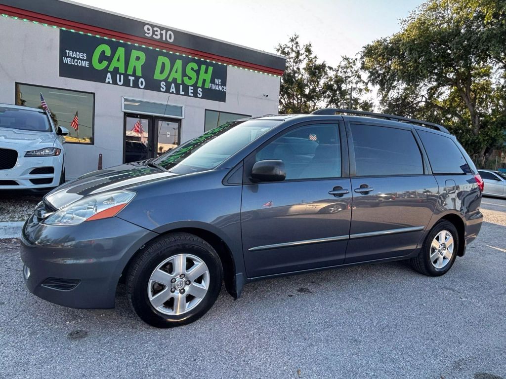 2007 TOYOTA SIENNA VAN V6, VVT, 3.5 LITER LE MINIVAN 4D