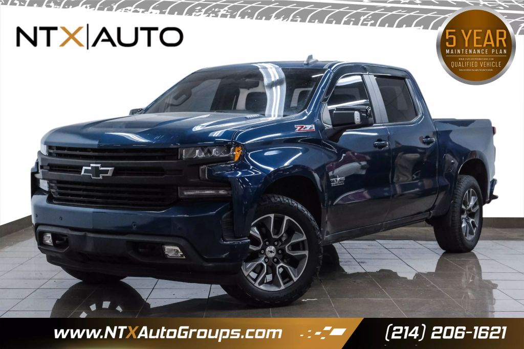 2021 CHEVROLET SILVERADO 1500 CREW CAB PICKUP 6-CYL, TURBO DIESEL, 3.0 LITER RST PICKUP 4D 5 3/4 FT