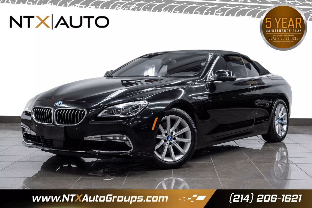 2016 BMW 6 SERIES CONVERTIBLE 6-CYL, TURBO, 3.0 LITER 640I CONVERTIBLE 2D