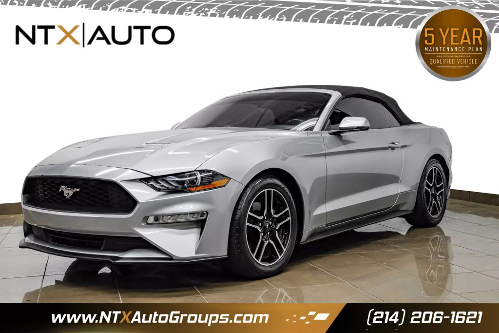 2020 FORD MUSTANG CONVERTIBLE 4-CYL, TURBO, ECOBOOST, 2.3 LITER ECOBOOST PREMIUM CONVERTIBLE 2D