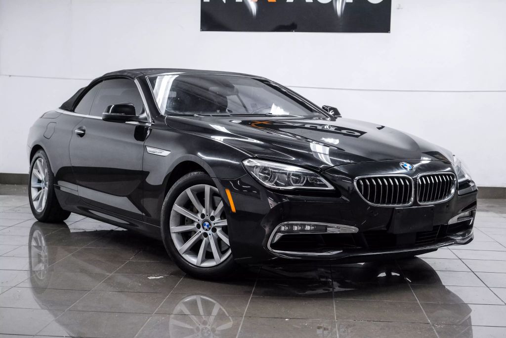 2016 BMW 6 SERIES CONVERTIBLE 6-CYL, TURBO, 3.0 LITER 640I CONVERTIBLE 2D